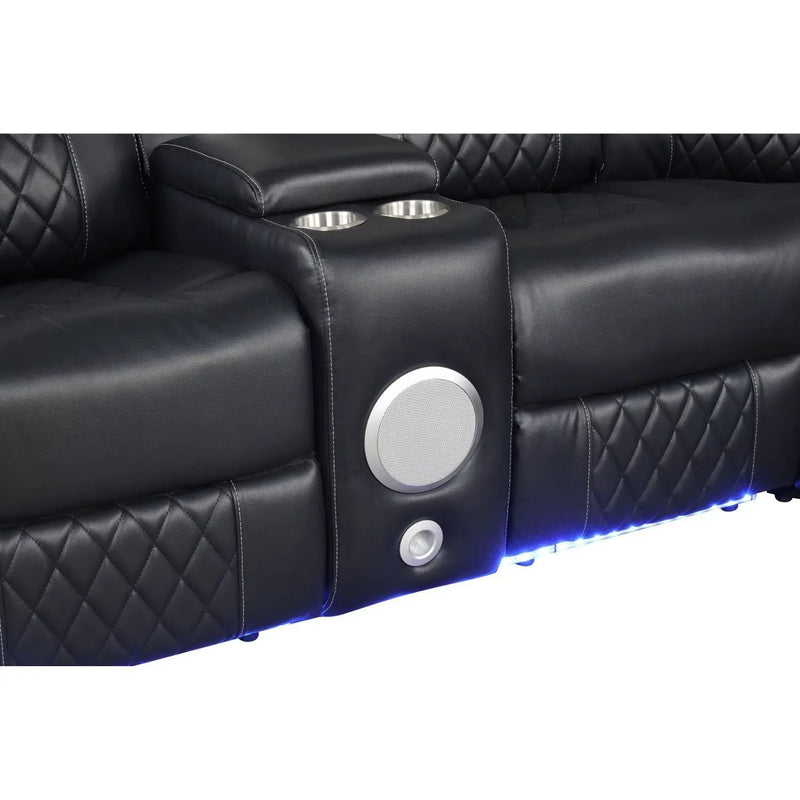 Lacrosse - Power Reclining Sectional Sofa by HouseOfZazla
