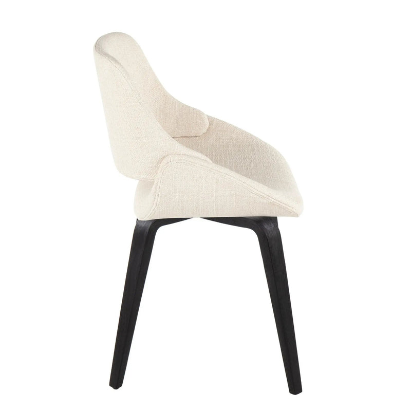 Fabrico - Mid Century Modern Comfortable Design Dining Chair (Set of 2) by Unique Piece Furniture
