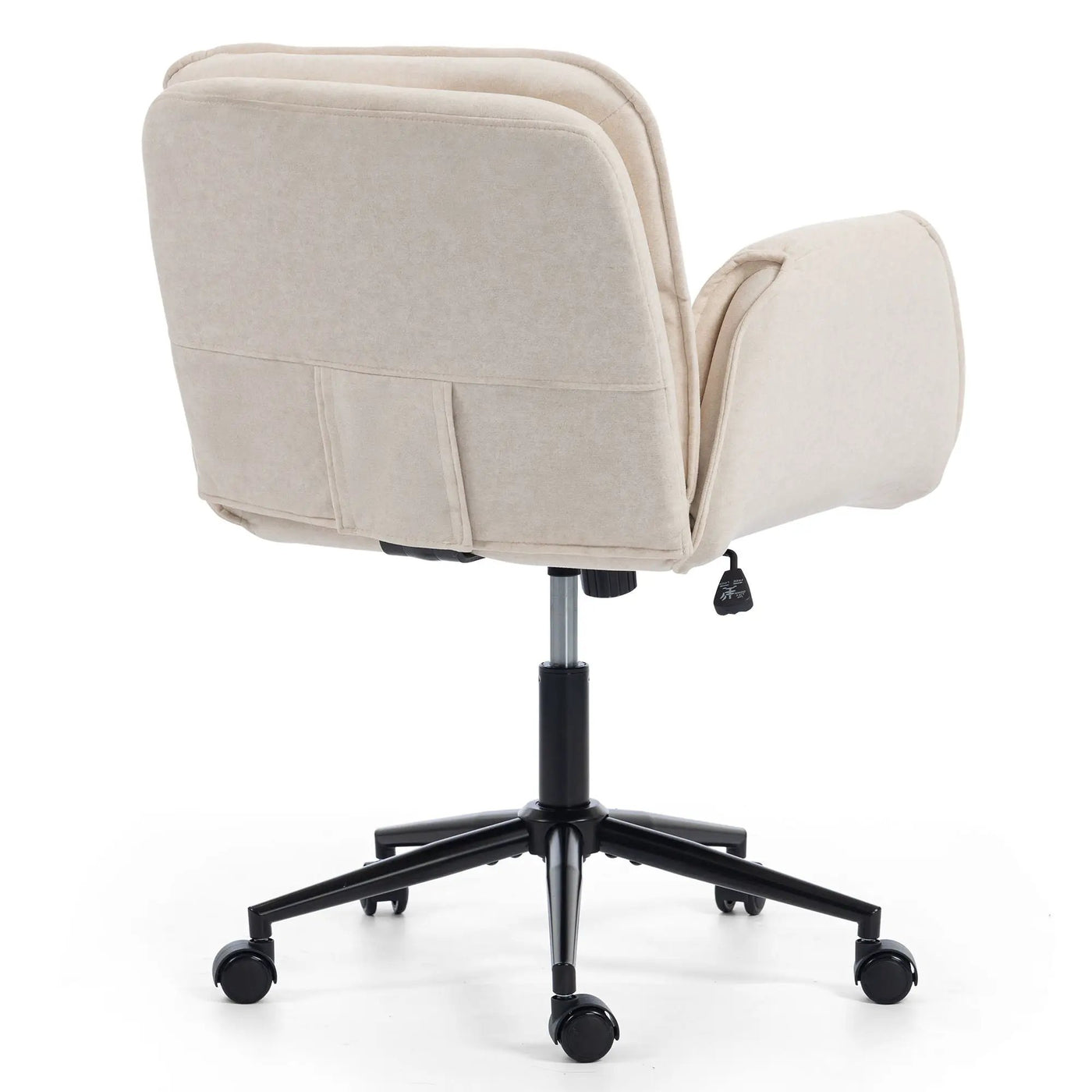Criss Cross Swivel Desk Chair With Adjustable Armrests & Wheels For Home Office by HouseOfZazla