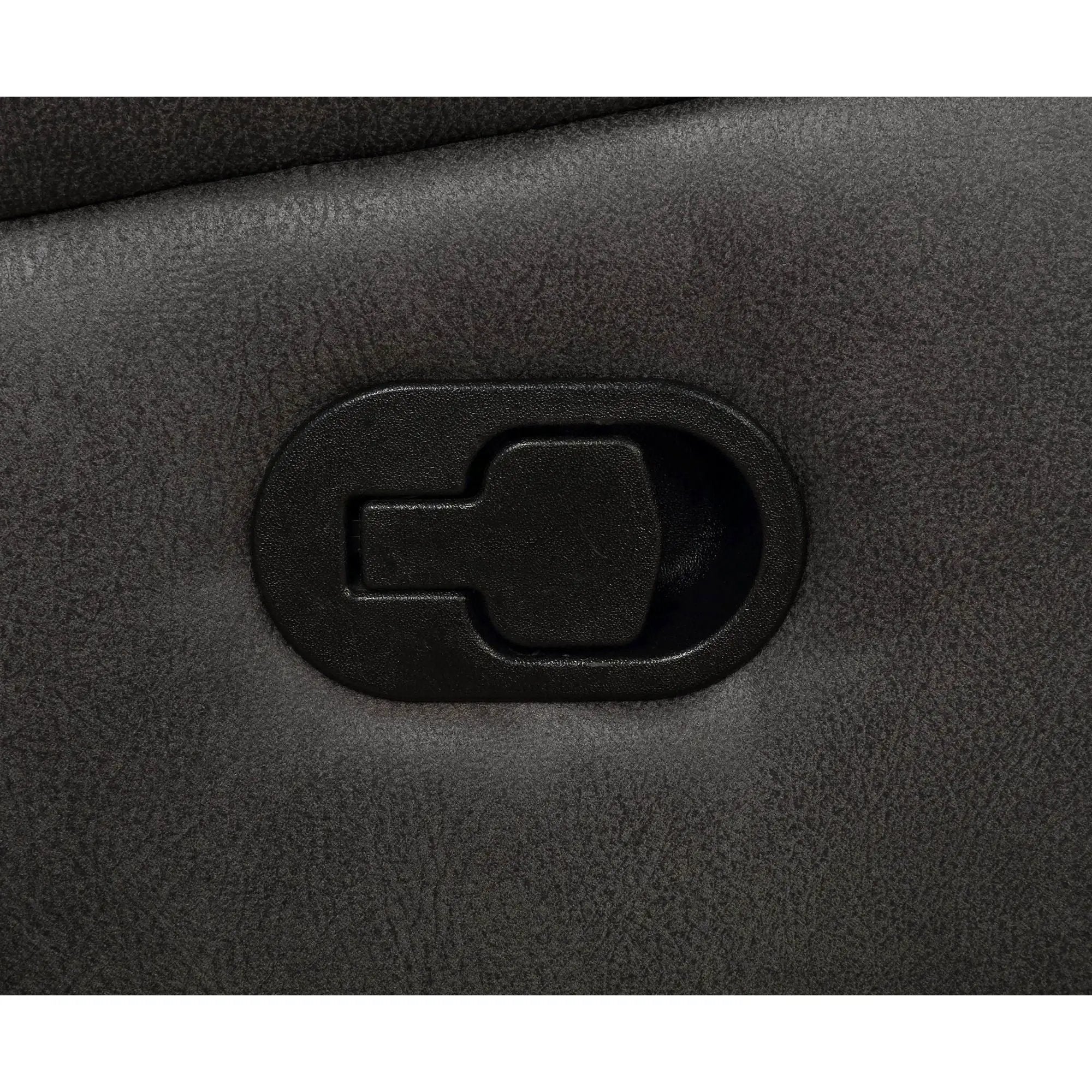 Franklin - Upholstered Padded Arm Glider Recliner - Charcoal by Unique Piece Furniture