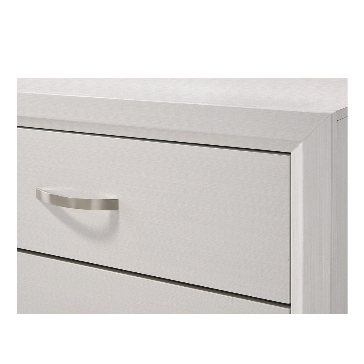 Contemporary 5 Drawer Tall Chest with Ample Storage - White or Dark Gray, photo 5 of 8