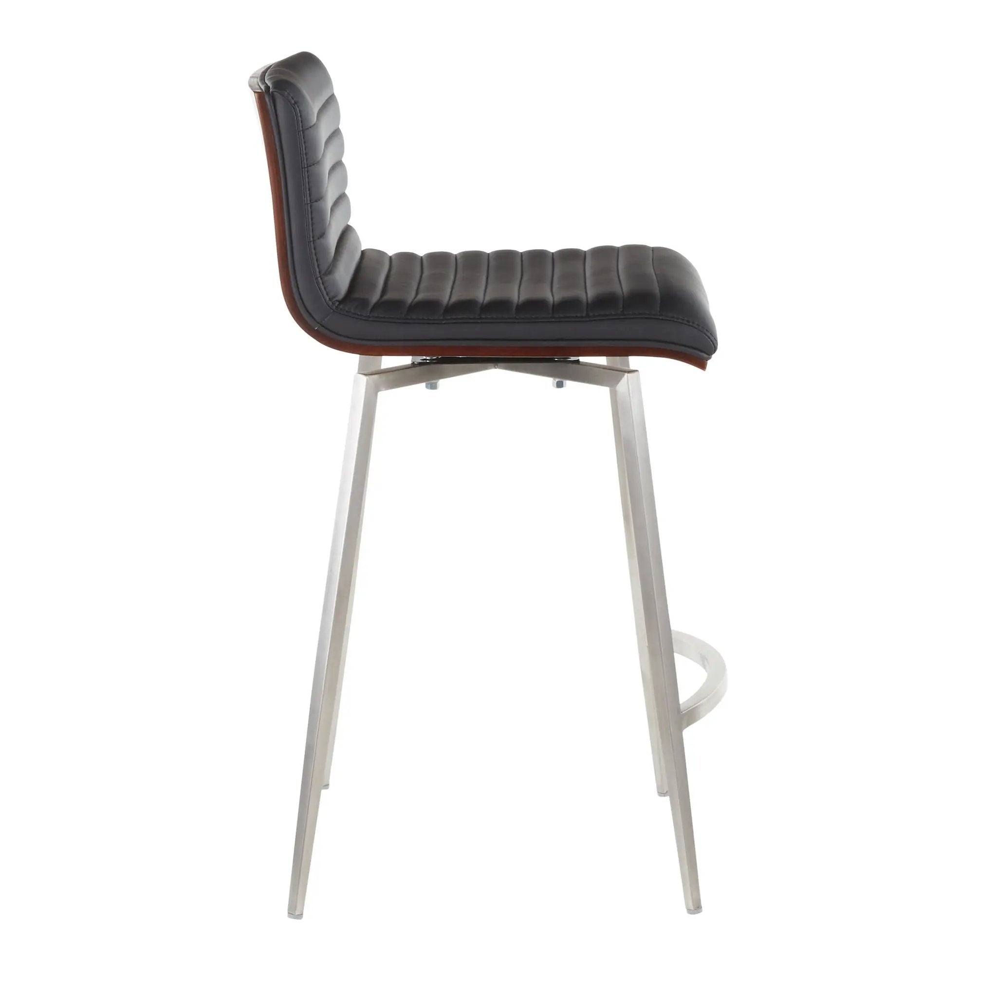 Mason - Contemporary Swivel Counter Stool (Set of 2) by HouseOfZazla