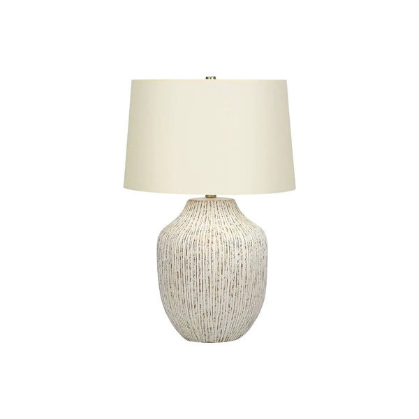 Lighting, Table Lamp, Ceramic, Transitional - Cream