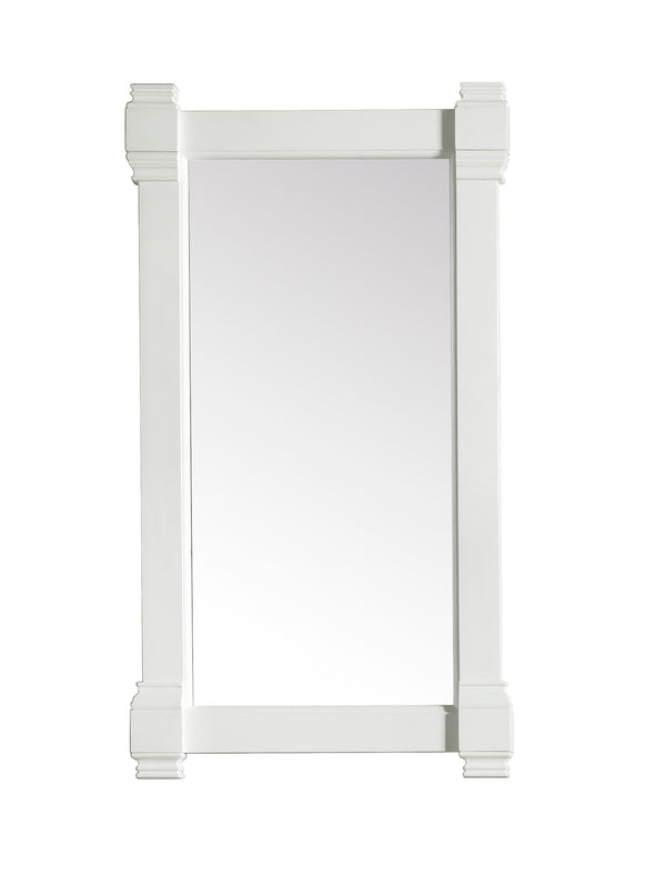 James Martin Brittany 22" Mirror, Bright White