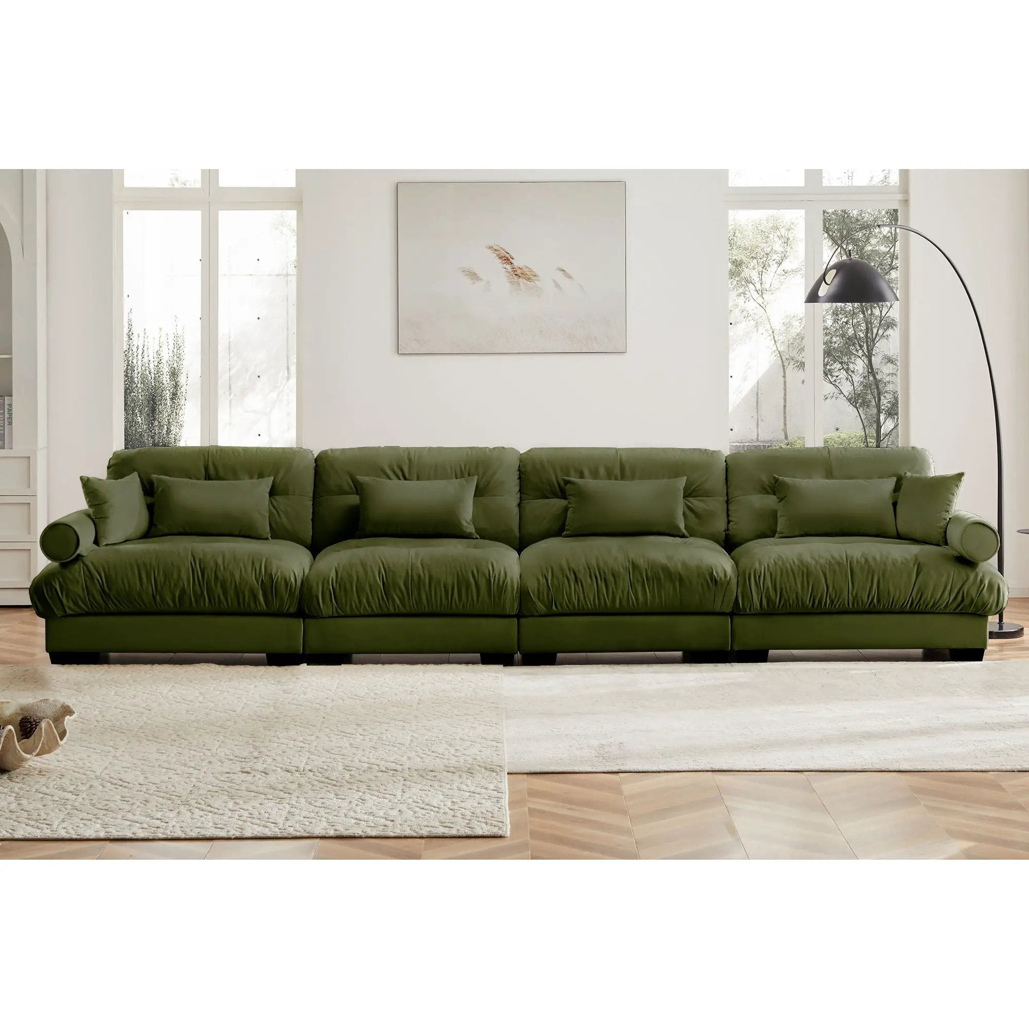 Super Comfort Oversized Modular Sectional Sofa by Unique Piece Furniture