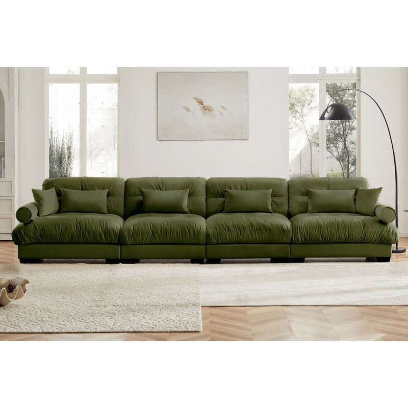 Super Comfort Oversized Modular Sectional Sofa by HouseOfZazla