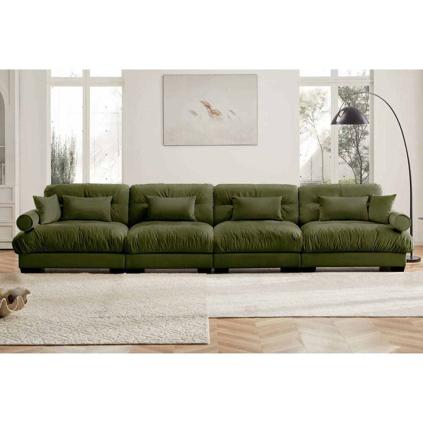 Super Comfort Oversized Modular Sectional Sofa by HouseOfZazla