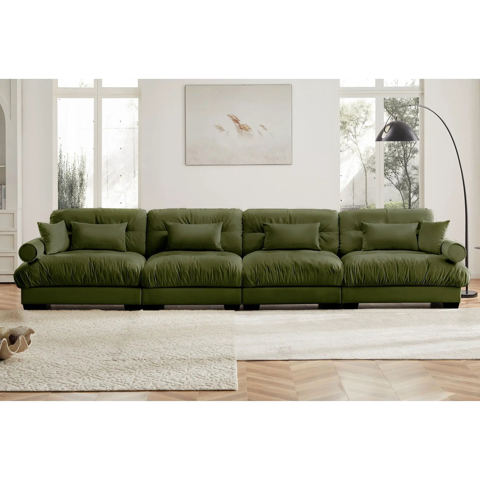 Super Comfort Oversized Modular Sectional Sofa by HouseOfZazla