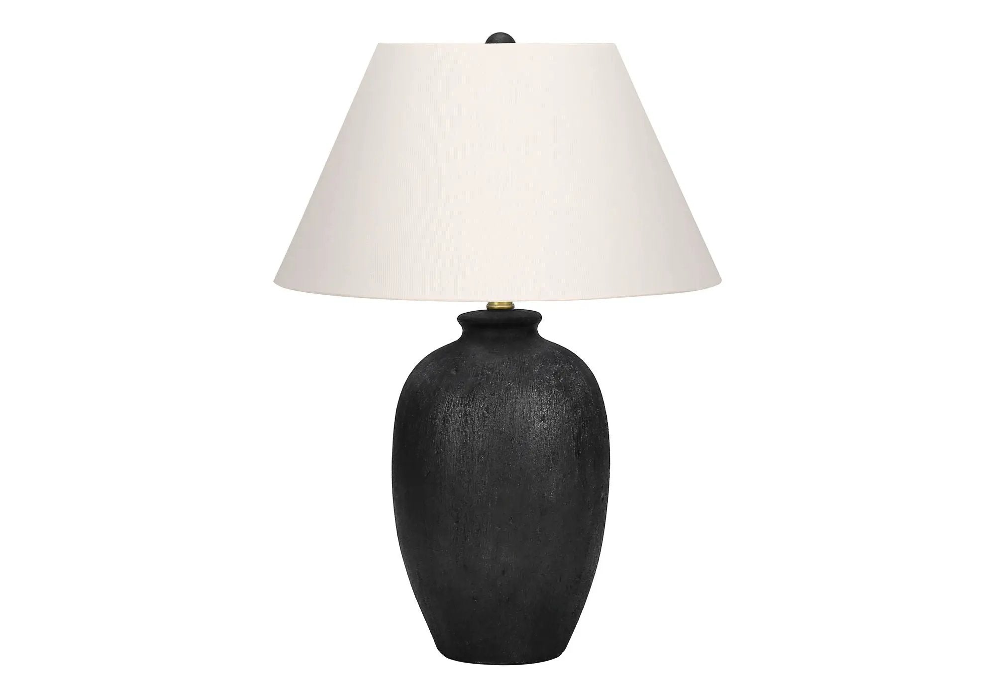 Lighting, Table Lamp, Ceramic, Modern - Black by HouseOfZazla