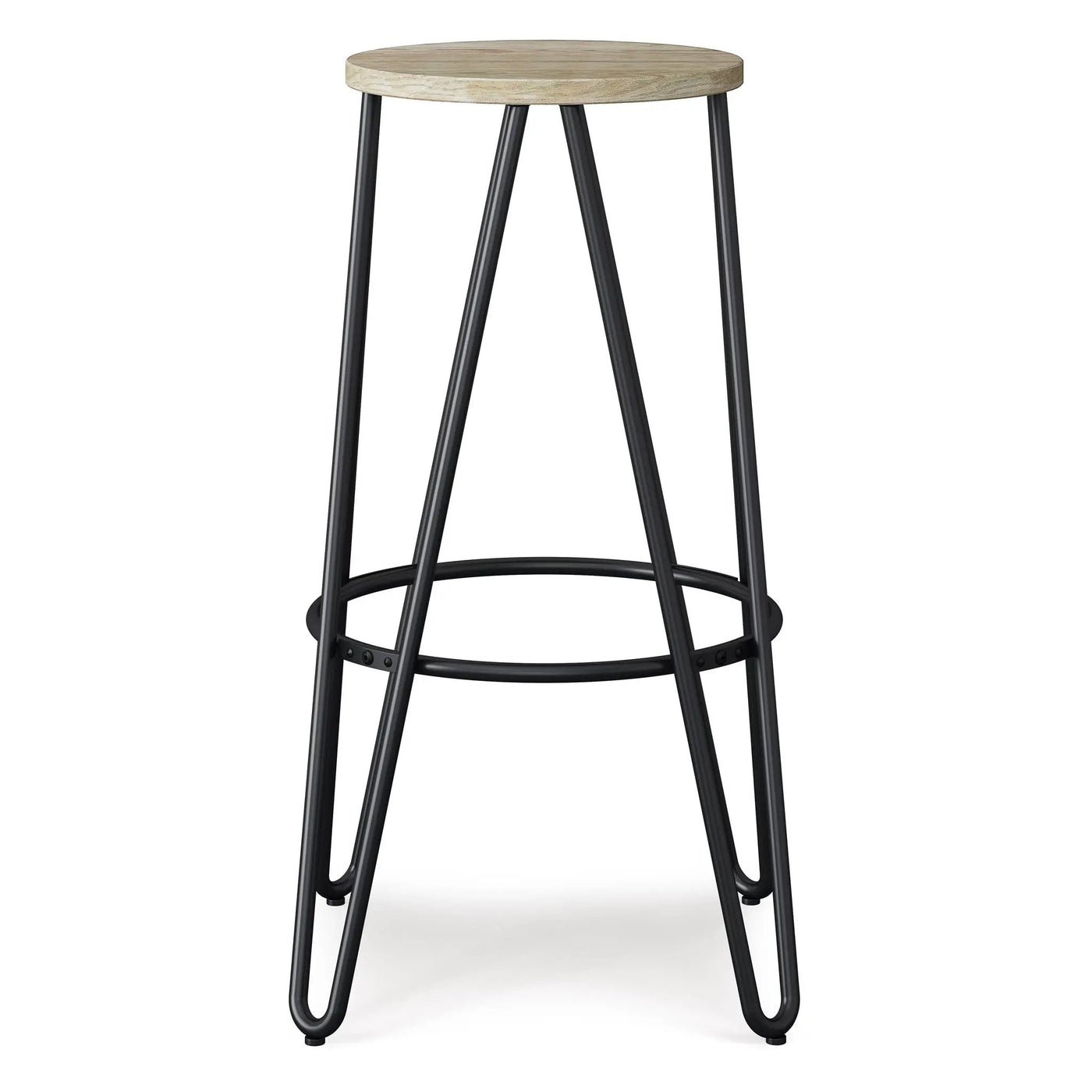 Simeon - Multifunctional Metal Stool With Wood Seat by HouseOfZazla