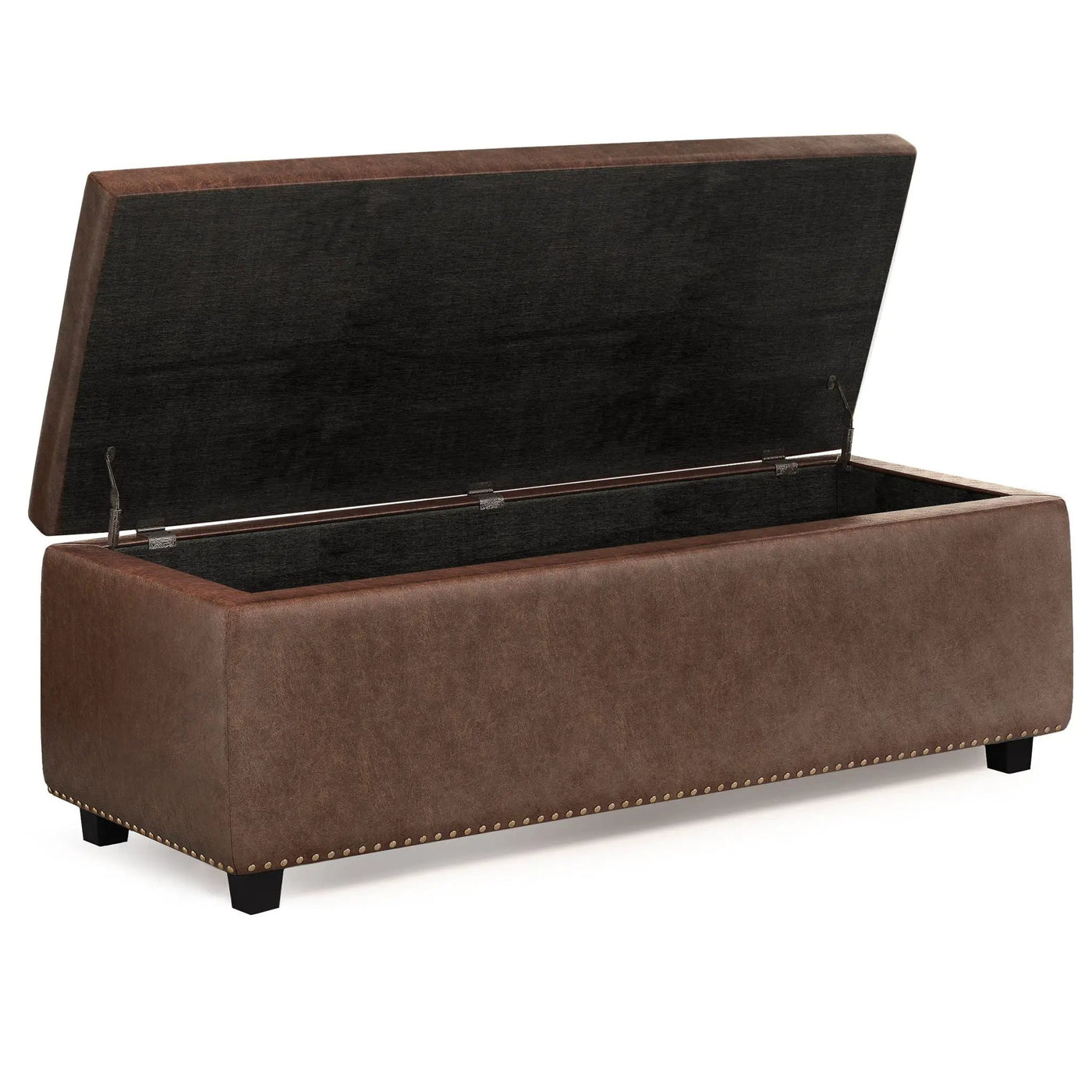 Hamilton - Upholstered Storage Ottoman by HouseOfZazla