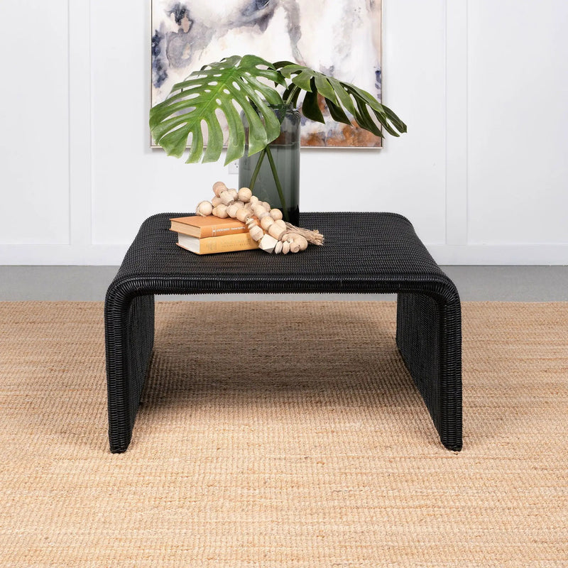 Square Coffee Table - Black by HouseOfZazla