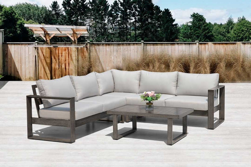 Walsh 4-Piece Aluminum Sectional Sofa Set by Outdoor-USA®