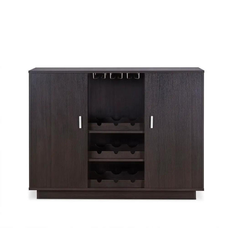 Hazen - 35" Wine Cabinet - Espresso by Unique Piece Furniture