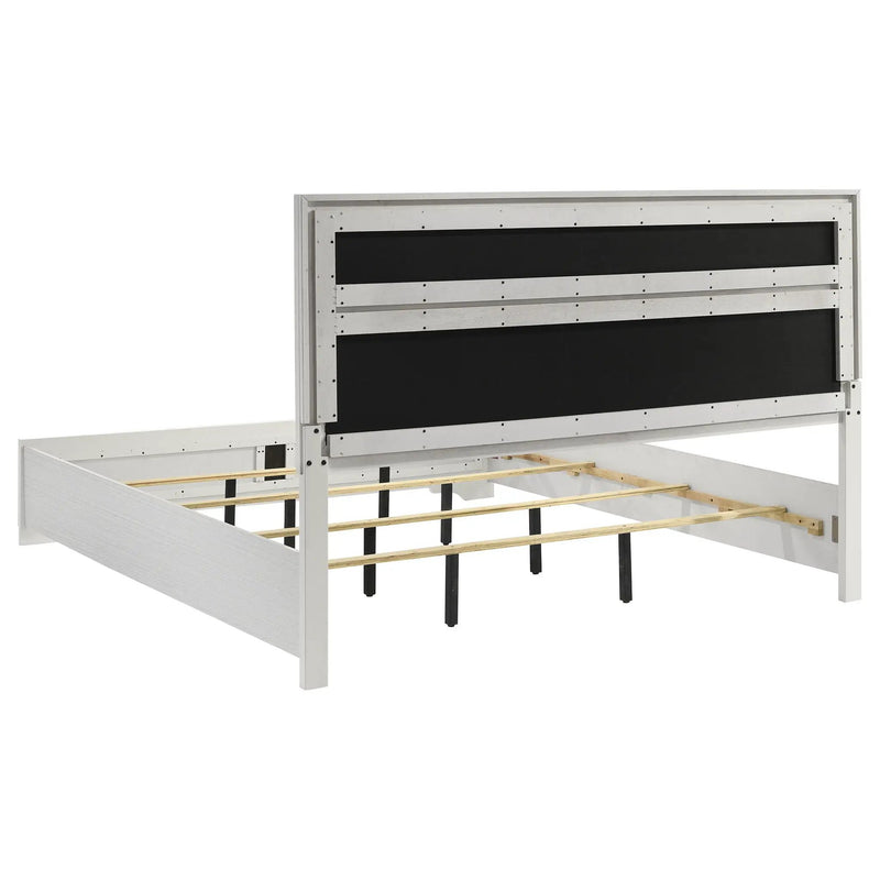 Miranda 4-piece Eastern King Bedroom Set White by Unique Piece Furniture