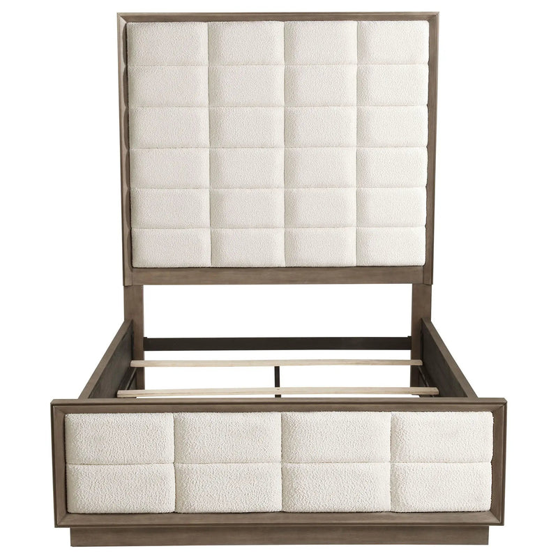 Durango 80-inch Queen Panel Bed Taupe Oak by Unique Piece Furniture