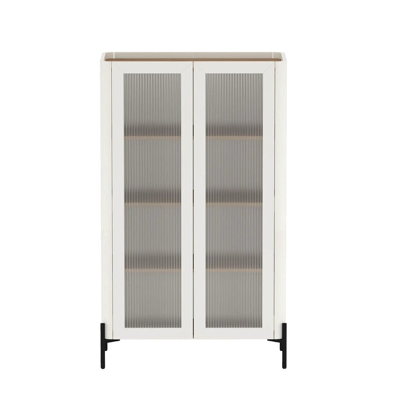 Abbey - Bookcase Cabinet With 4 Adjustable Shelves by HouseOfZazla