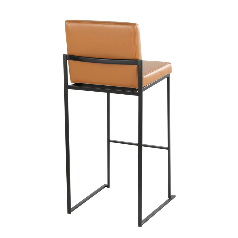 Fuji - Contemporary High Back Barstool Elegant Design by Unique Piece Furniture