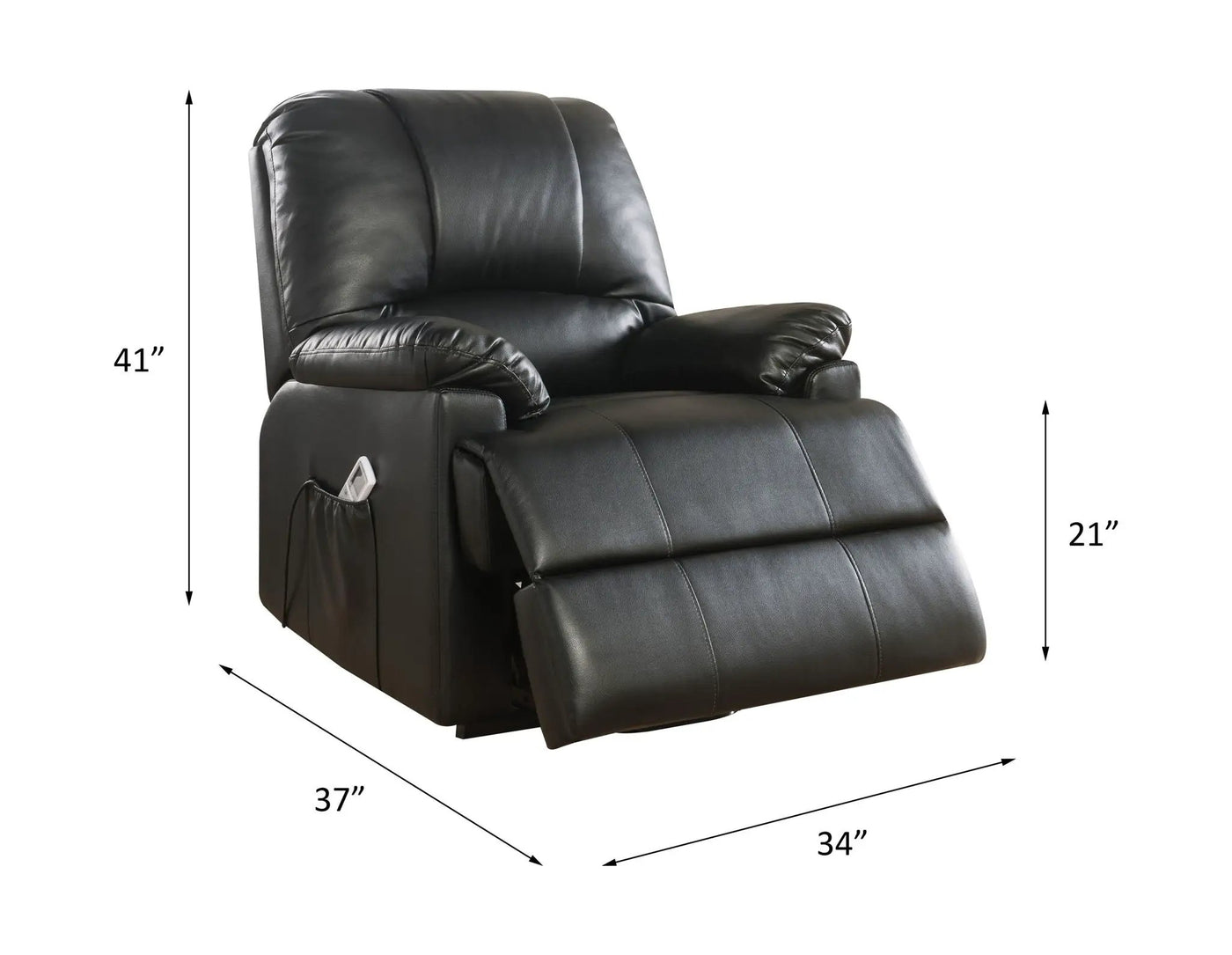 Ixora - Recliner w/Power Lift & Massage by Unique Piece Furniture