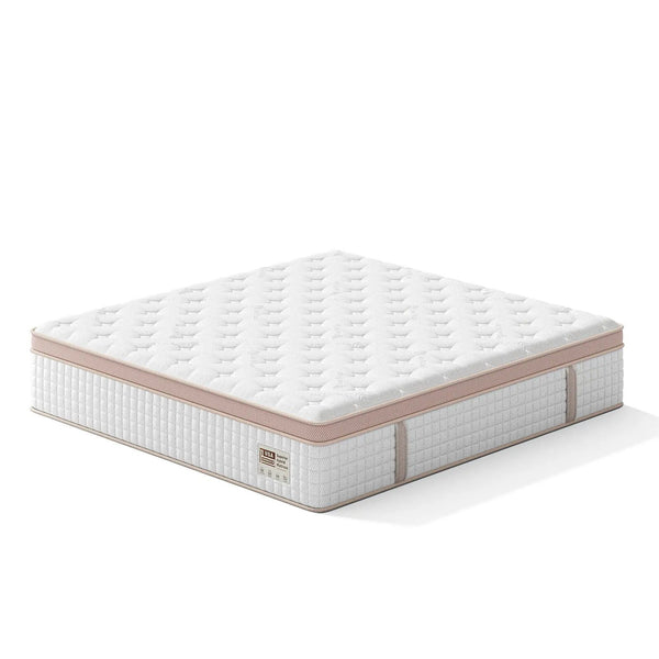 14" King Size Firm Hybrid Mattress with Gel Memory Foam and Pocket Springs