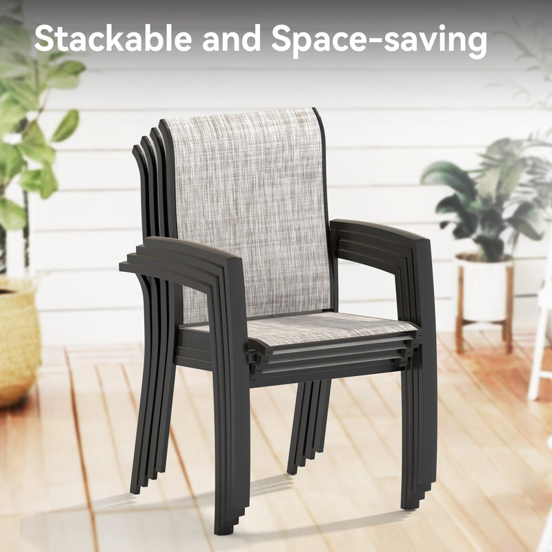 VRSHWO Garden Patio Chairs Set of 2 by HouseOfZazla
