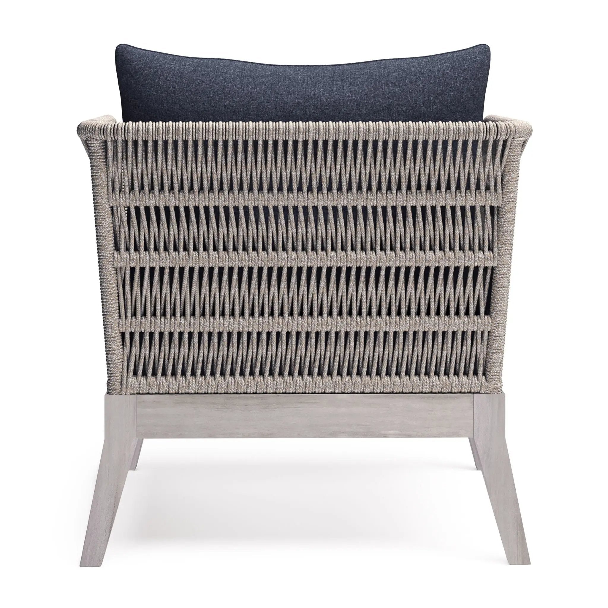 Santiago - Outdoor Conversation Chair - Slate Gray by Unique Piece Furniture
