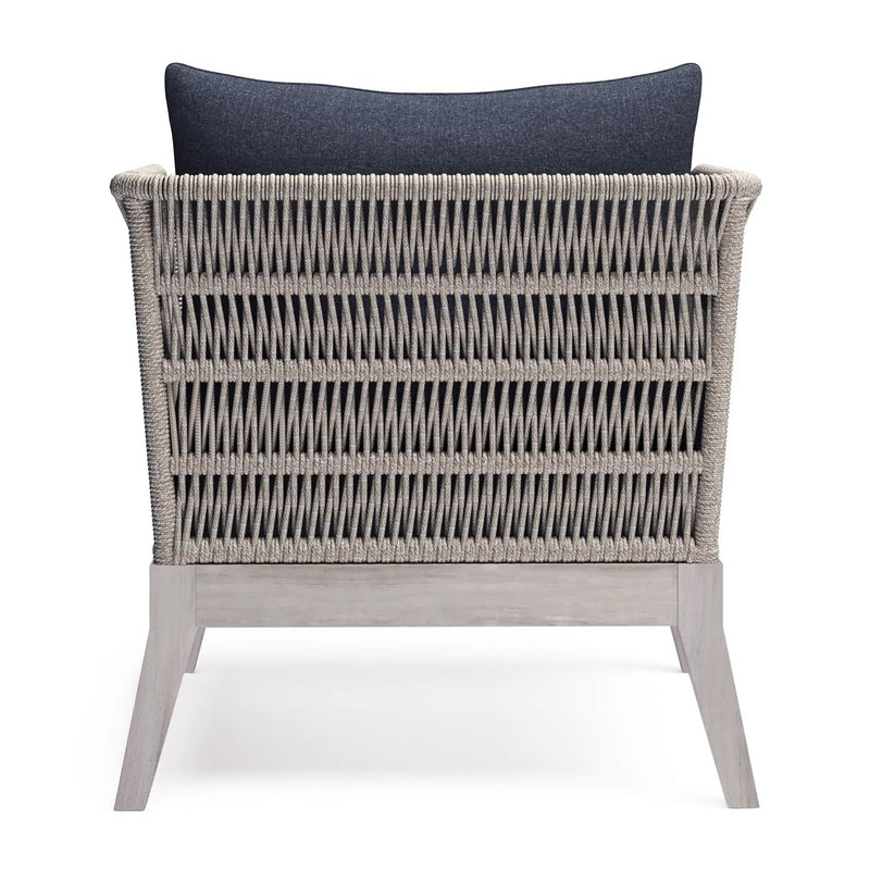 Santiago - Outdoor Conversation Chair - Slate Gray by Unique Piece Furniture