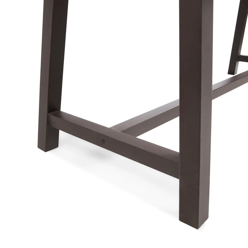 Outdoor Sandblast Finish Acacia Wood Dining Table