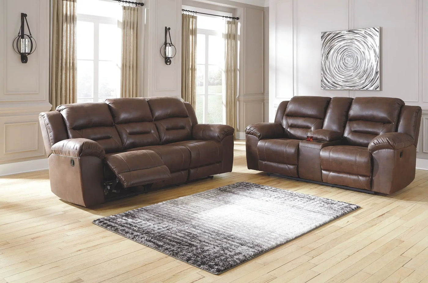Stoneland - Reclining Living Room Set by Unique Piece Furniture