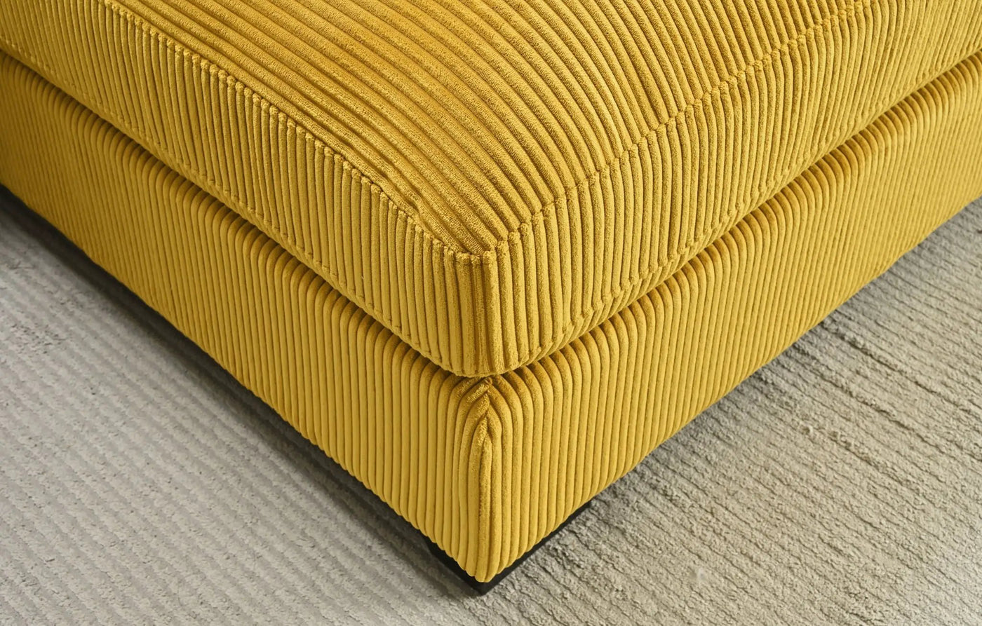 Luxe - Oversized 2 Piece Sectional Couches For Living Room, L Shaped Sofa With Chaise by Unique Piece Furniture