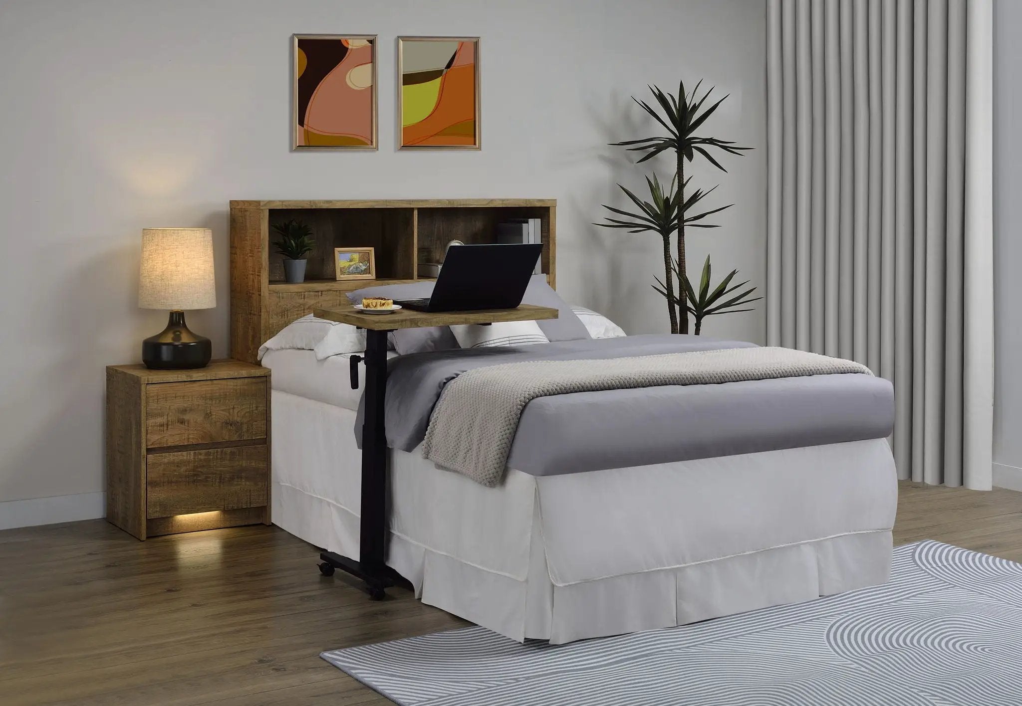 Westpark 49-inch Full Bookcase Headboard Mango by Unique Piece Furniture