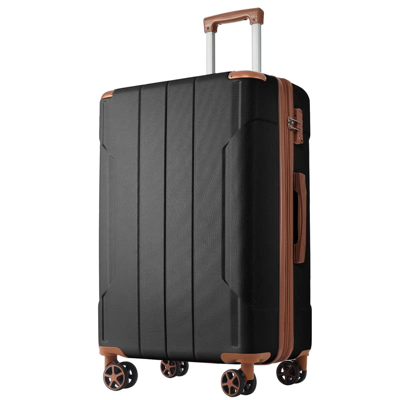 Lightweight Durable ABS Hardshell Luggage - 24 Inch by HouseOfZazla