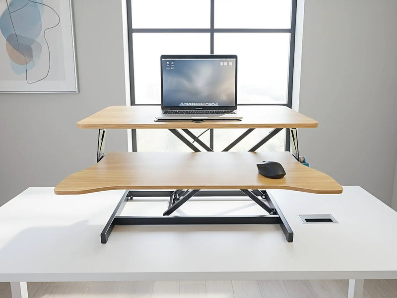 32 Inch Height Adjustable Desk Converter by HouseOfZazla