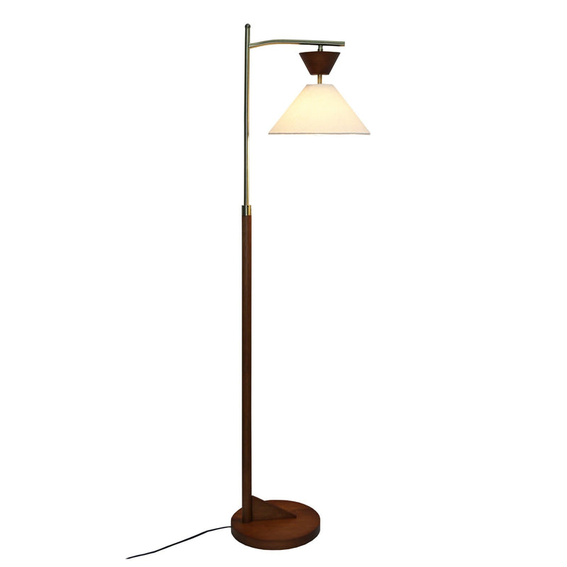 Floor Lamp, Standing Light For Living Room - Brown by HouseOfZazla