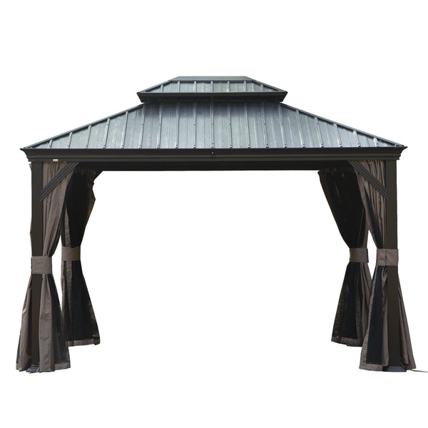 12' X 14' Hardtop Gazebo With Drainage System, photo 2 of 10