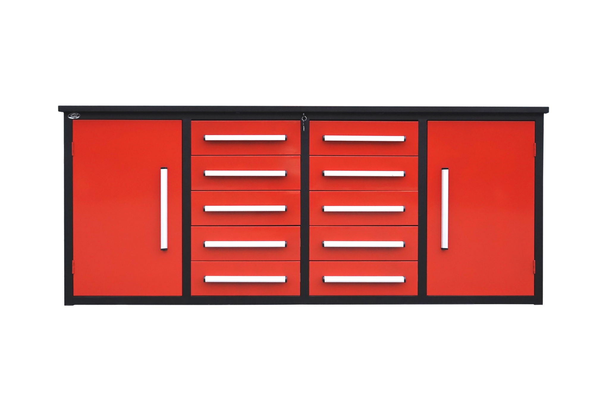 Storage Cabinets With Workbench (With 10 Drawers And 2 Cabinets) by HouseOfZazla