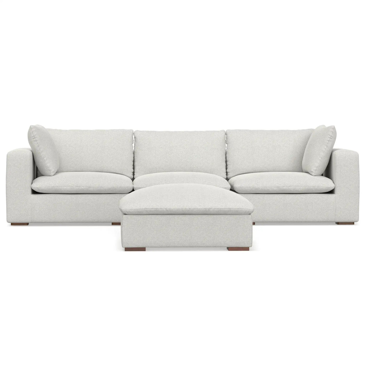 Jasmine - Handcrafted Sofa And Ottoman by HouseOfZazla