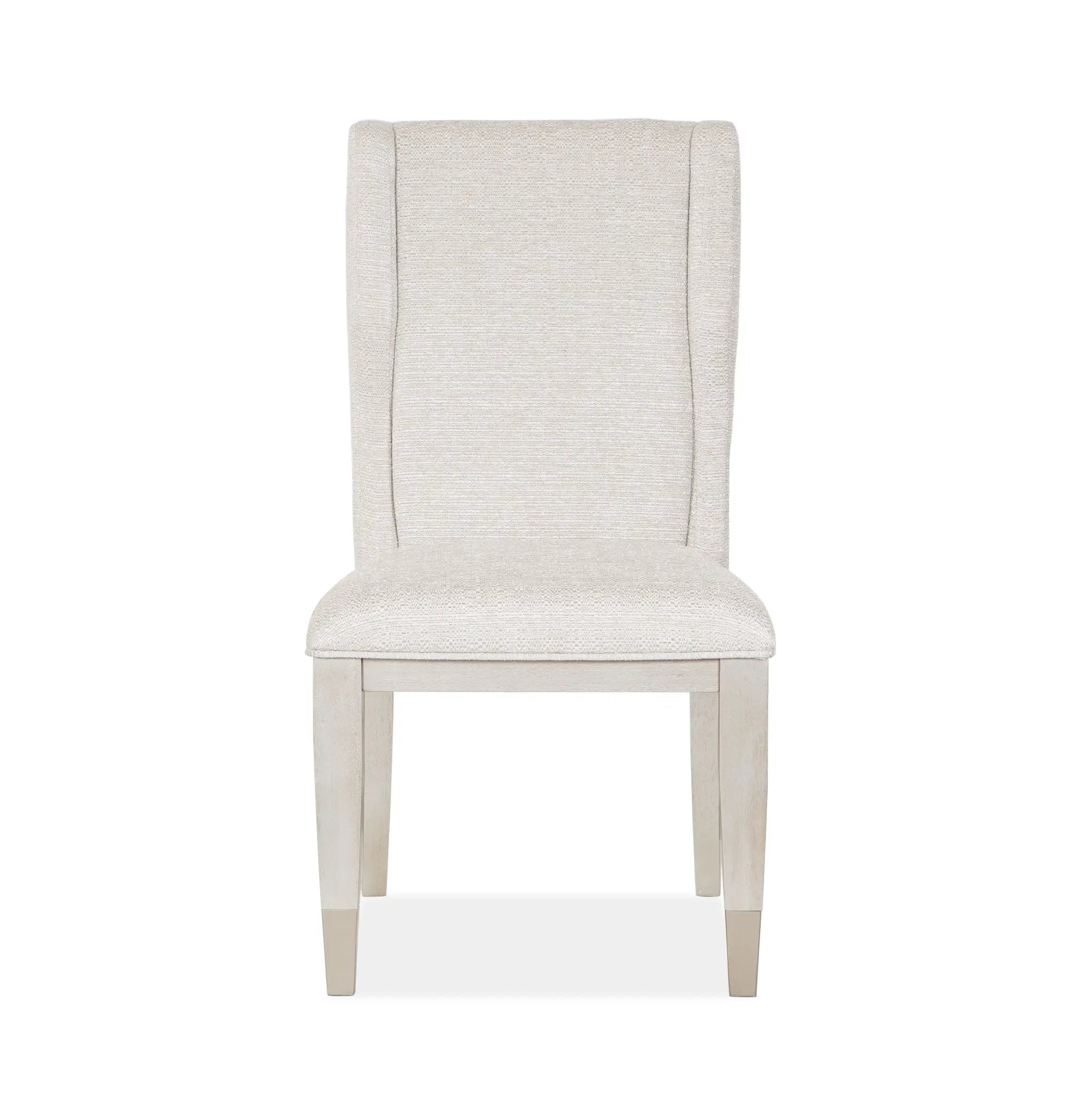 Lenox - Upholstered Host Side Chair (Set of 2) - Warm Silver by Unique Piece Furniture