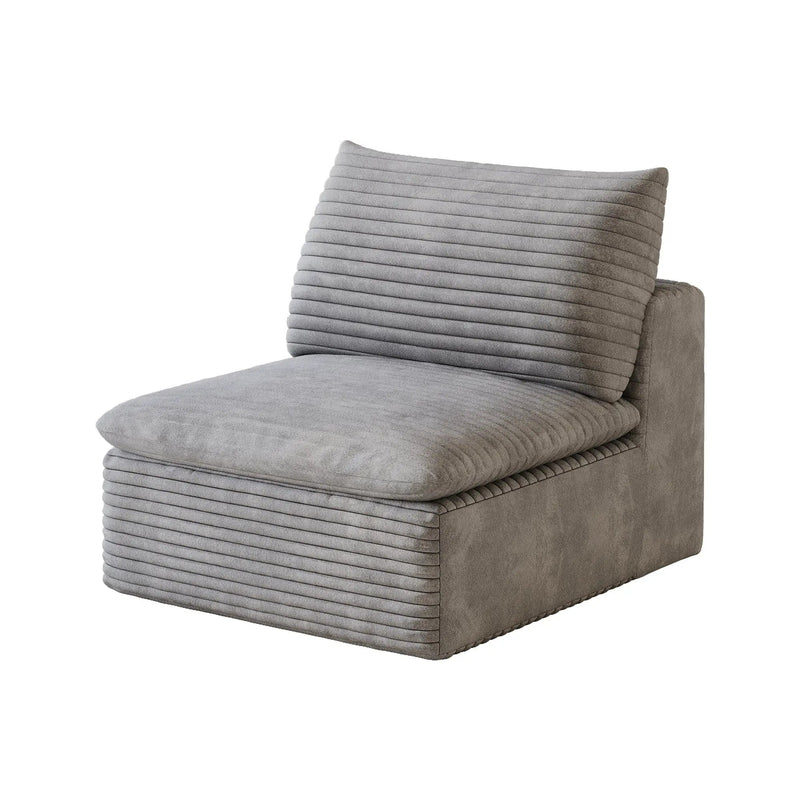 1 Middle Seat + 1 Ottoman by HouseOfZazla