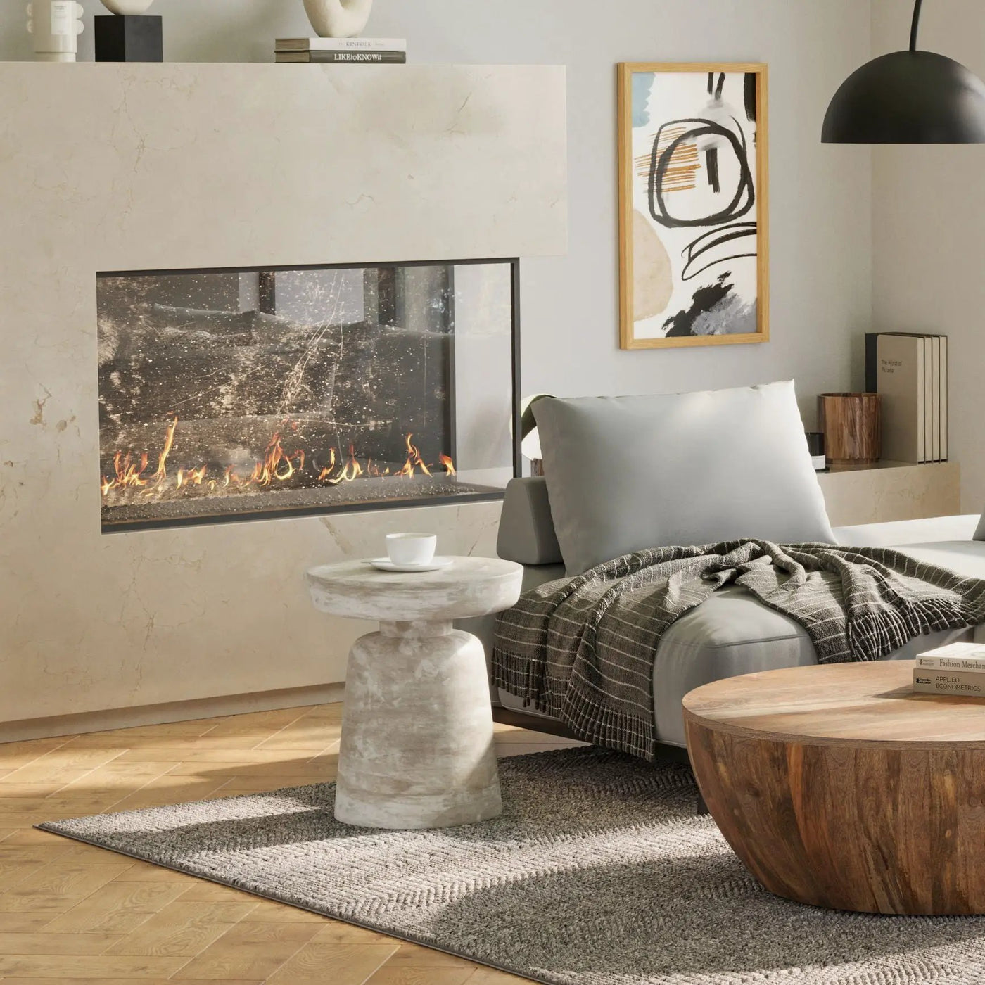 Robbie - Handcrafted Accent Table by HouseOfZazla