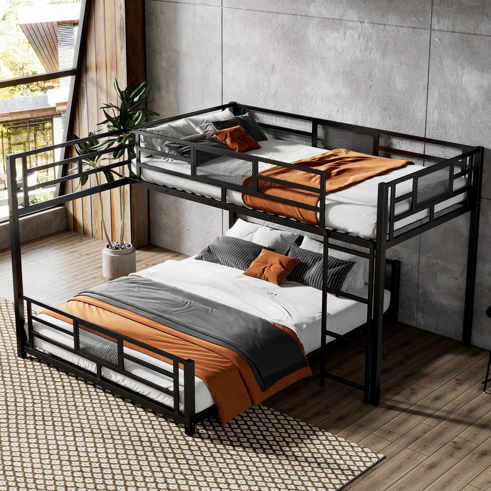 L-Shaped Bunk Bed & Safety Guaranteed by HouseOfZazla