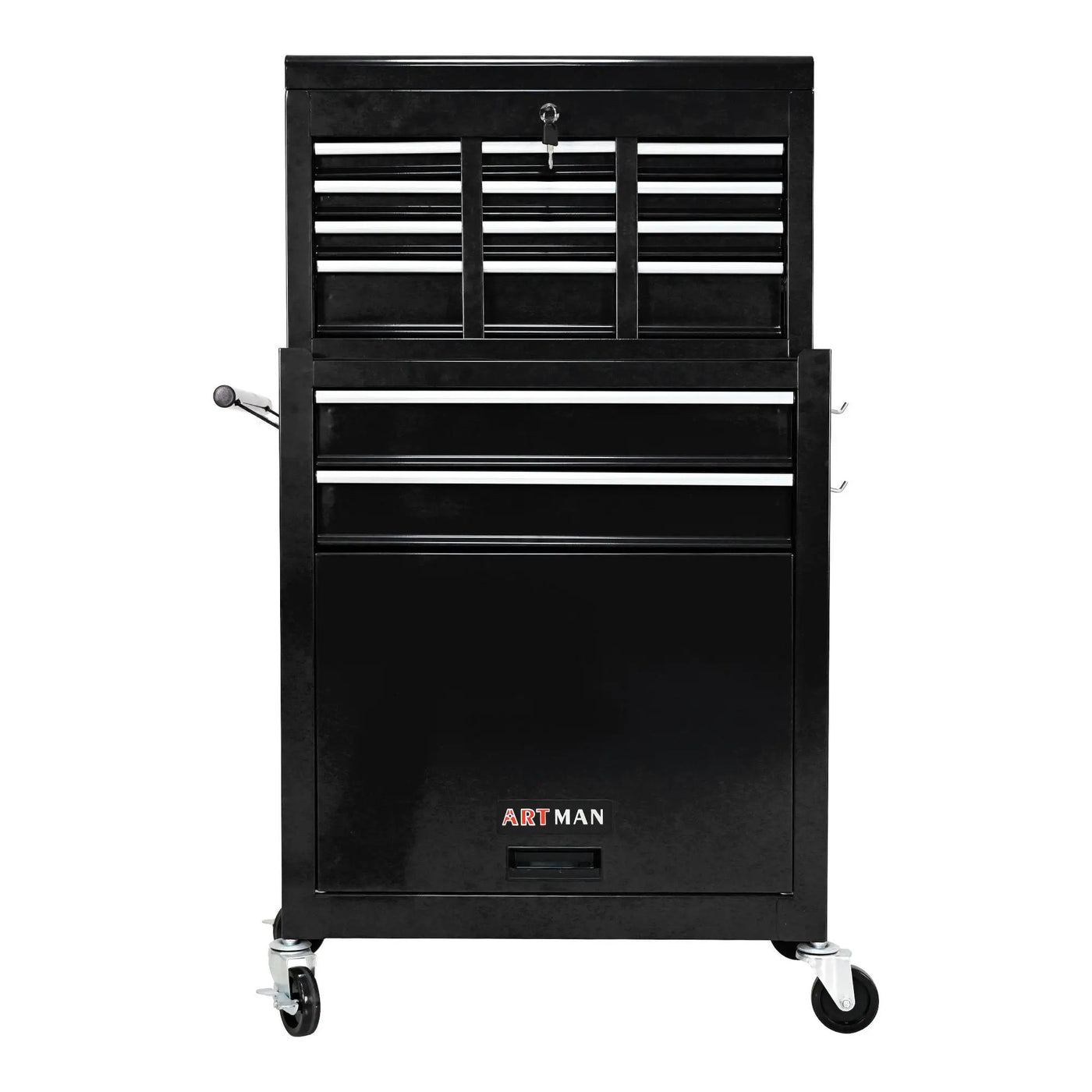 High Capacity Rolling Tool Chest With Wheels And Drawers, Storage Cabinet by HouseOfZazla