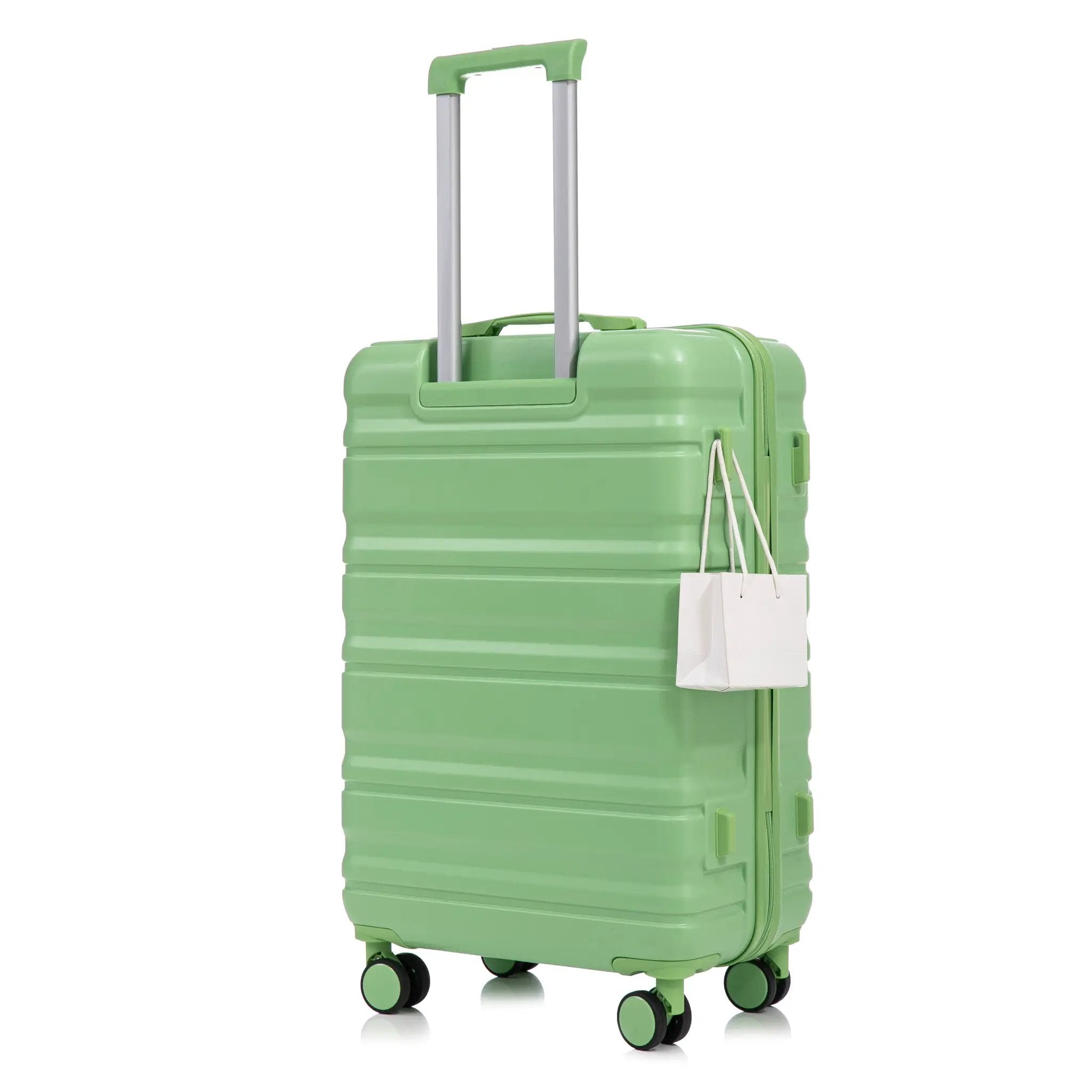 HIFINE Tourist 3-Piece Spinner Wheel Luggage Set in Green by HouseOfZazla