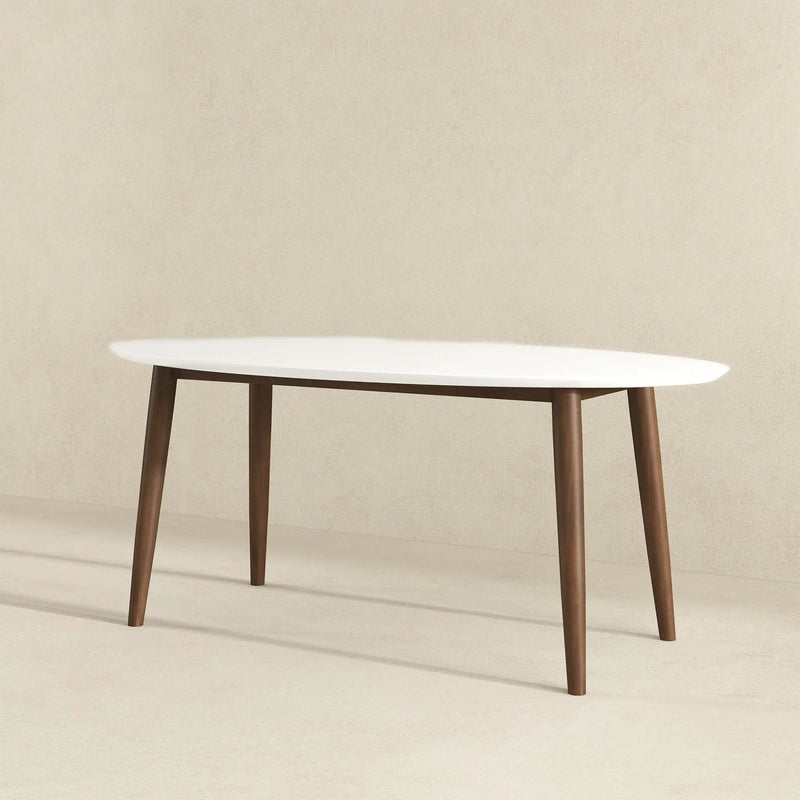 Ada - Mid-Century Modern Style Oval Dining Table by Unique Piece Furniture