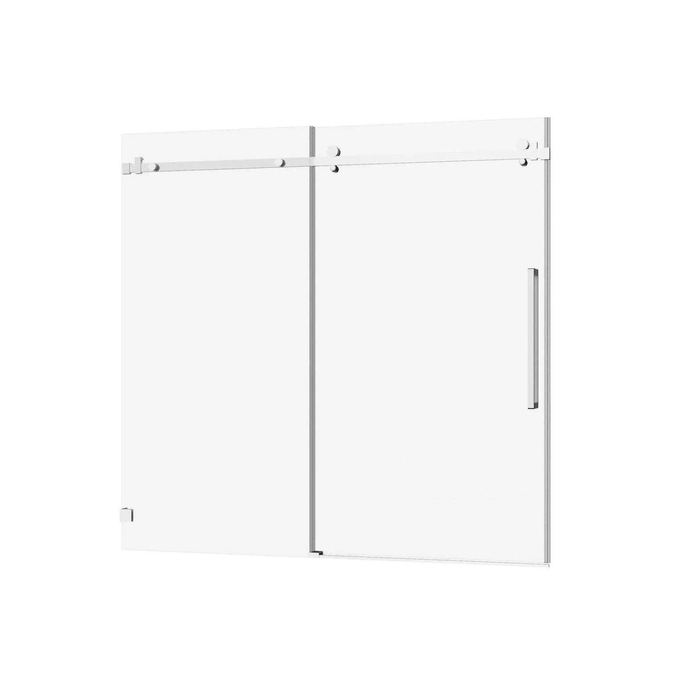 Frameless Tub Sliding Shower Door With Easy Clean Coating by HouseOfZazla