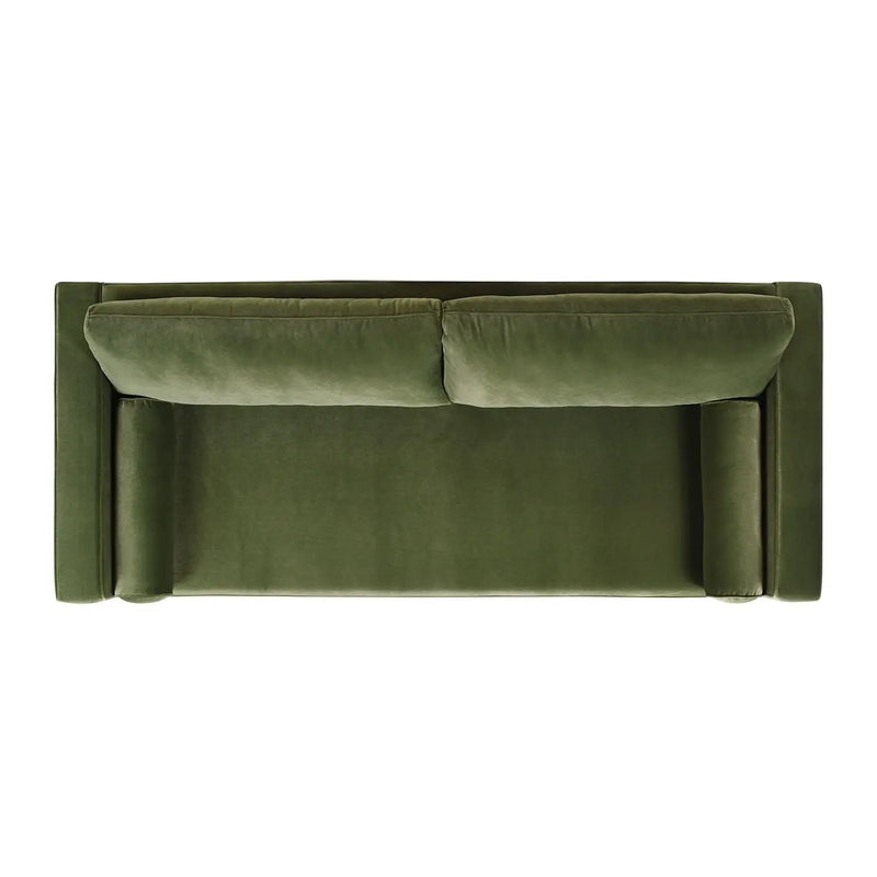 Nicholi - Mid-Century Modern Sofa - Olive Green by Unique Piece Furniture