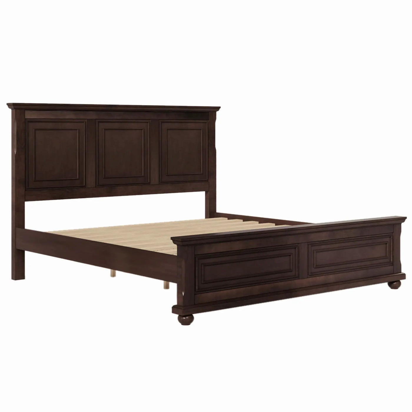 Vintage Tall Headboard Bed by HouseOfZazla