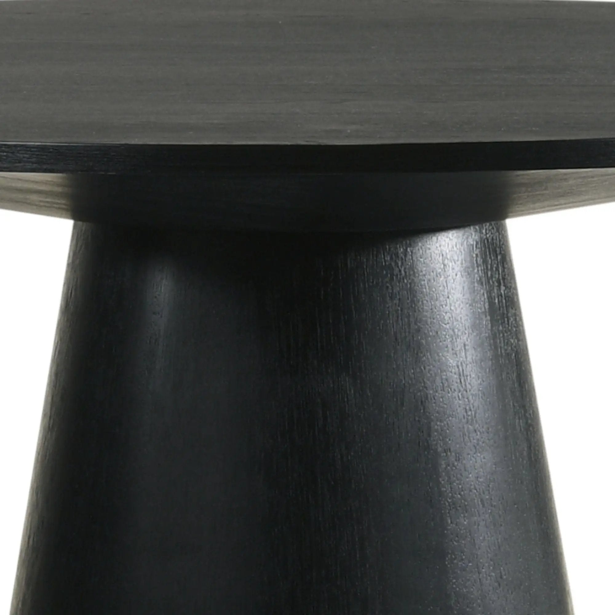 Froja - Manufactured Wood Round Dining Table - Black by Unique Piece Furniture