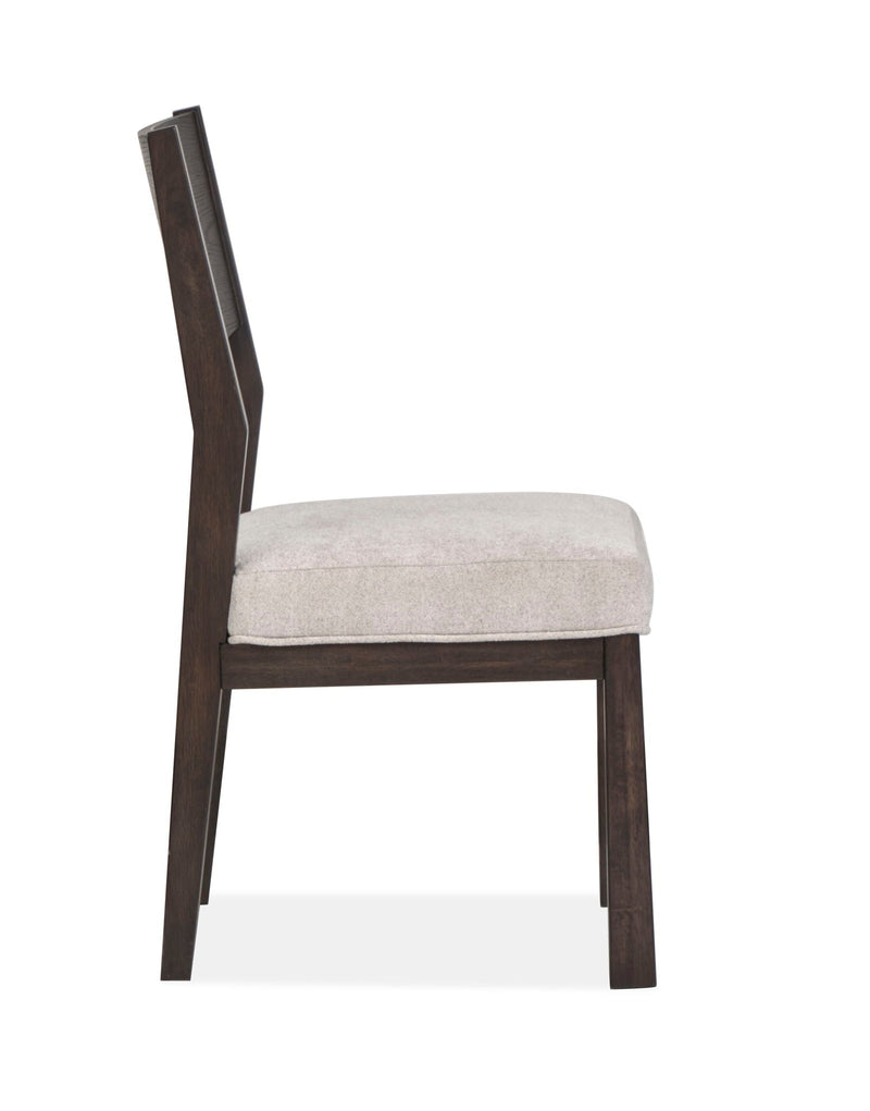 Tauren - Upholstered Side Chair With Solid Back (Set of 2) - Coffee Bean, photo 4 of 7