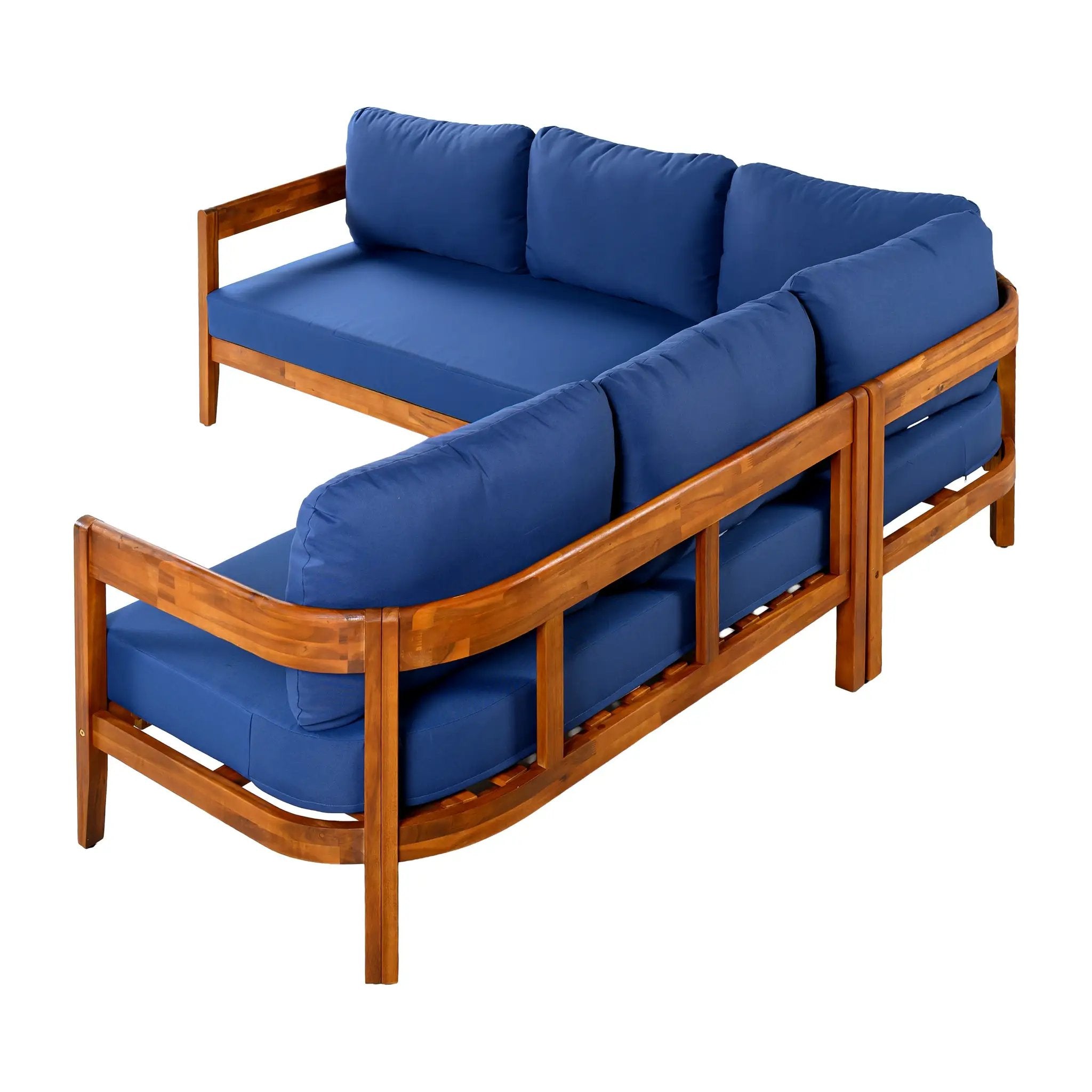 U_Style Acacia Solid Wood Patio Furniture Set by HouseOfZazla